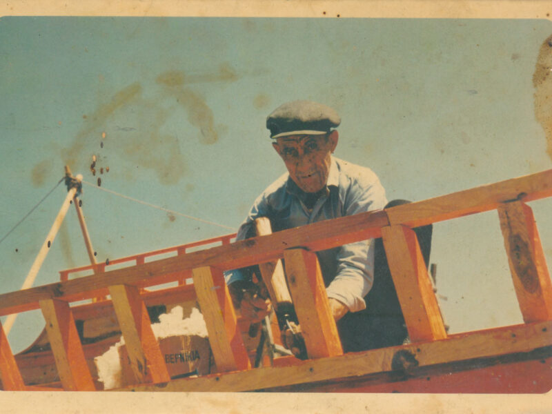 Georgios Polidoulis at work