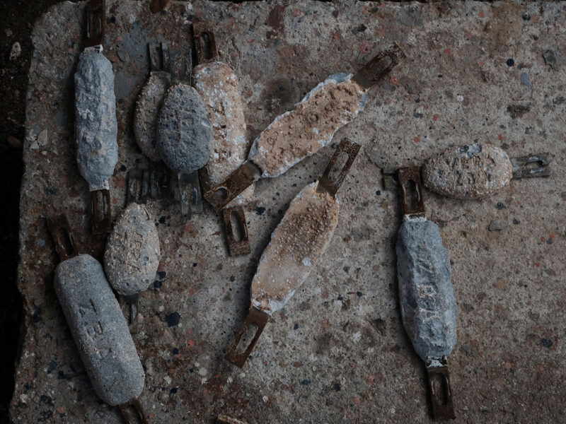 Metal implements at Tarsanas