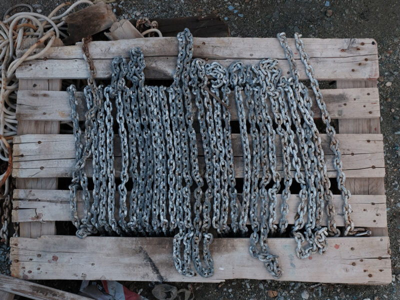 Metal implements at Tarsanas