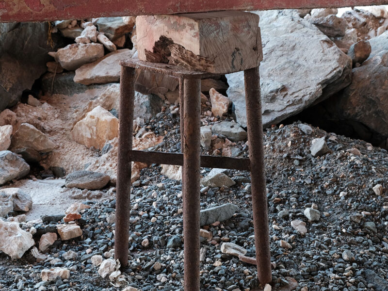 Drydock supports at Tarsanas