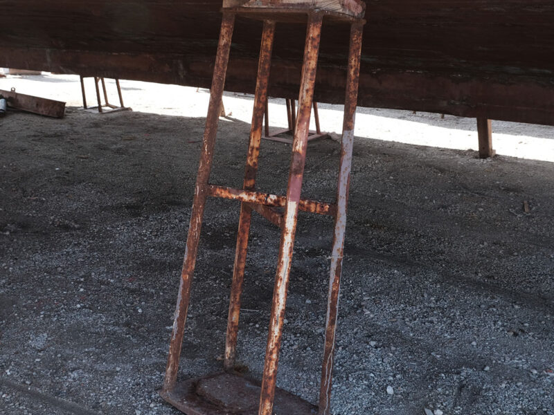 Drydock supports at Tarsanas