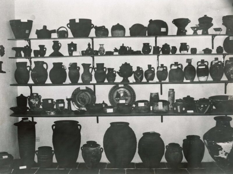 Antonis Troullos pottery collection, c. 1995.